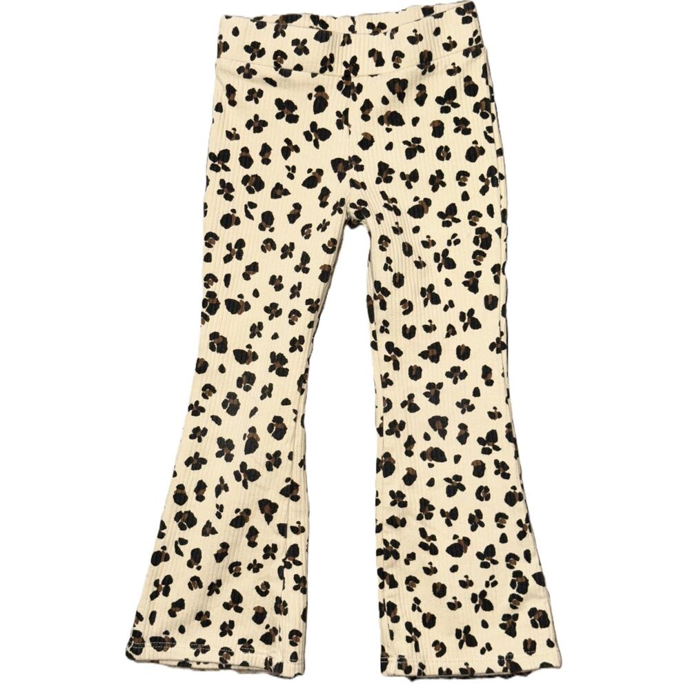 Girl's Size 4 Cheetah Print Flares